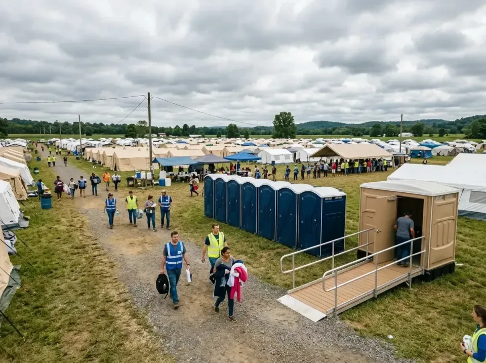 disaster-relief-camp-restrooms-010 — frequently asked questions, Dumpster & Portable Bathrooms Rental in Nephi, UT